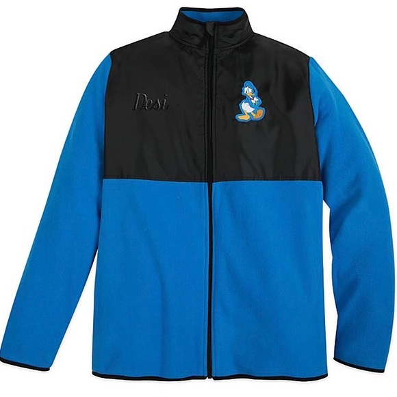 Disney Jackets & Coats Disney Donald Duck Pieced Fleece Jacket